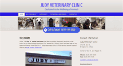 Desktop Screenshot of judyvetclinicca.com